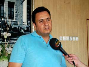 Melih Gemci Milli Eğitim Müdürü Mesut Alkan’ı ziyaret etti