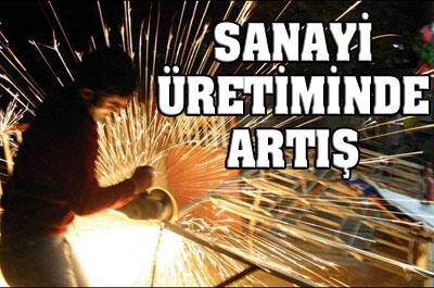 Sanayi Üretimi Ağustosta Arttı