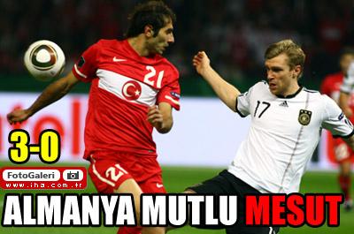 Almanya: 3 - Türkiye: 0