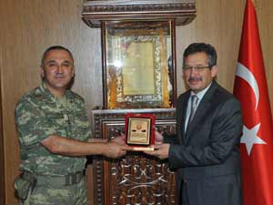 Tugay Komutanı Yıldız’dan Veda Ziyareti