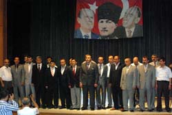 ÖMER ÖZKAN YENİDEN BAŞKAN SEÇİLDİ