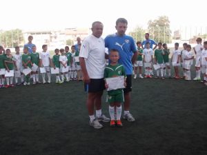 Genç Futbolcuların Sertifika Heycanı