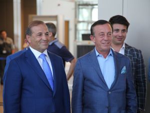 Ali Ağaoğlu, Hazar Adaları Projesi İçin Bakü’de