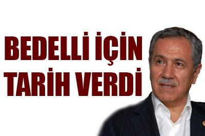 Arınçtan Bedelli Açıklaması