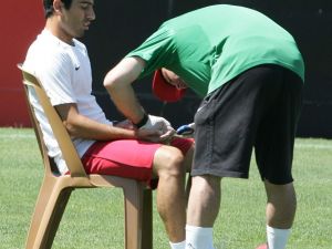 Gaziantepspor’da Futbolcular Laktat Testinden Geçti