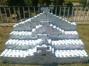 Jandarma’dan Kaçak Sigara Operasyonu 