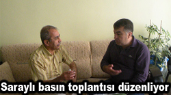 Saraylı basın toplantısı düzenliyor