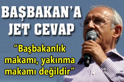 Başbakanlık Makamı Yakınma Makamı Değildir