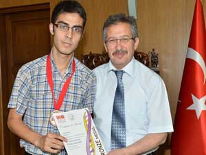 Dünya Üçüncüsünden Başkan Poyraz’a Ziyaret 