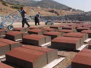 Şekeroba Belediyesi Kendi Bordürünü Üretiyor