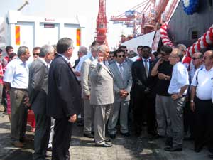 Sanko Makinadan Somali Çıkartması