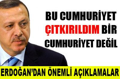 Bu Cumhuriyet Çıtkırıldım Bir Cumhuriyet Değil