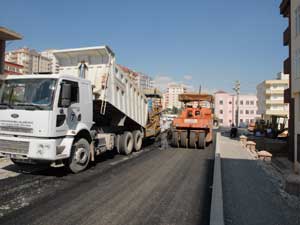 Asfalt Çalışmaları Mimar Sinan’da