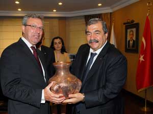 İş Bankası Genel Müdürü Bali,Sanko Holding’i Ziyaret Etti