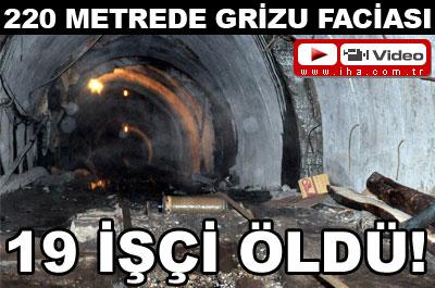 Maden ocağında göçük