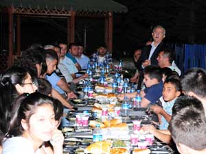 Başkan Aydoğan, Sporcuları Misafir Etti