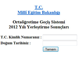 SBS Sonuçları Açıklandı