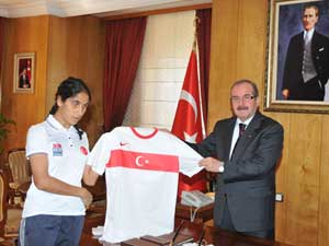 Türkiye Goalball Milli Takımının Makam Ziyareti