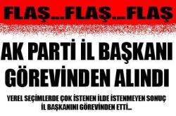 AK Parti İl Başkanı görevden alındı