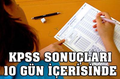 KPSS Sonuçları 10 Gün İçerisinde Açıklanacak