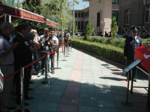 Mustafa Destici, Eskişehirdeki Şehit Cenaze Törenine Katıldı