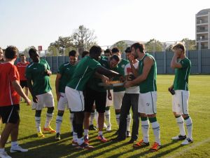 Bursaspor Twente Maçına Hazırlanıyor