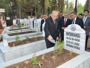 Mhp Genel Başkanı Bahçeli Baba Ocağı Osmaniye’de