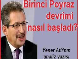 BİRİNCİ, MUSTAFA POYRAZ DEVRİMİ!