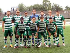 Bursaspor Şampiyon Formayla Sahada