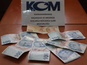 Kahramanmaraşta Sahte Para Operasyonu