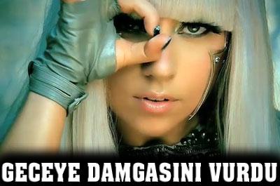 MTV Gecesine Lady Gaga Damgası