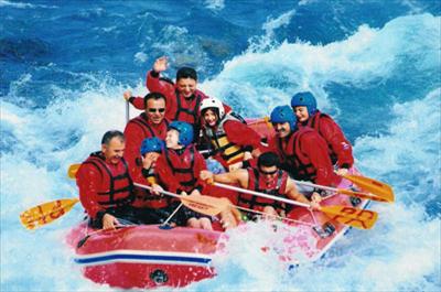 Sınav Stresini Raftingle Attılar