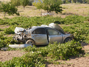 Otomobil Devrildi: 1 Ölü