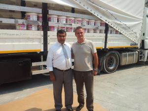 Adanadan Iraka Boya İhracatı