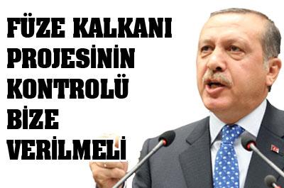 Füze Kalkanının Komutası Bize Verilmeli