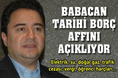 Borçluya Tarihi Af Açıklanıyor