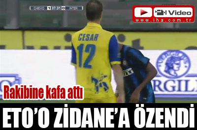 Etoo Zidanea Özendi