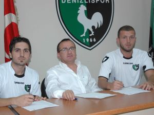Denizlispor İsmail Ve Anıl Dilaver İle Sözleşme İmzaladı