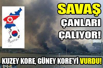 Kuzey Kore, Güney Koreyi Vurdu