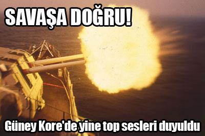 Güney Korede Yine Top Sesleri Duyuldu