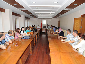 Iraklı Öğrenciler Üniversitemiz Fen Bilimleri Enstitüsünü Tercih Etti