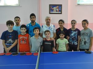 Masa Tenisi Sporcuları, Süper Lige Hazırlanıyor