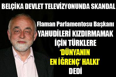 Yahudilere Söz Söylememek İçin Türklere Hakaret