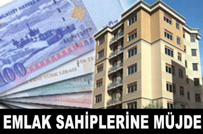 Emlak Vergisine Zam Yok