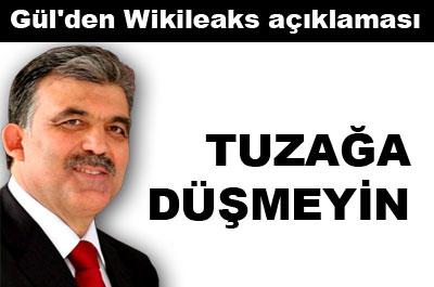Gülden Wikileaks Açıklaması