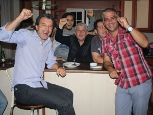 Serhat Güller’in Milli Maç Sevinci