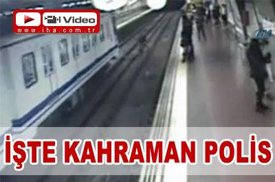 İşte kahraman polis
