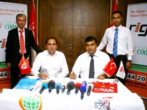 Sivasspor’un Forma Sponsoru “riga Boya”