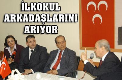 Bahçeli, İlkokul Arkadaşlarını Arıyor