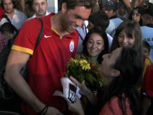Galatasaray Kafilesi Antalya’ya Geldi